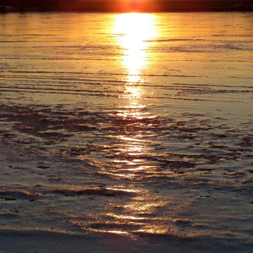 12. Sunset on Ice